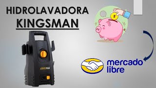 La Hidrolavadora Eléctrica más ECONÓMICA de MERCADO LIBRE  Hidrolavadora Kingsman [upl. by Corotto]