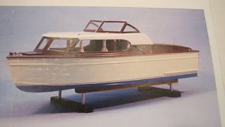 Sterling boat kit Deluxe cabin cruiser rc [upl. by Anitsirhc]