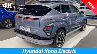 Hyundai Kona Electric 2024  FULL Review in 4K Costs sam as Tesla Model Y 🤡 [upl. by Enyawad]