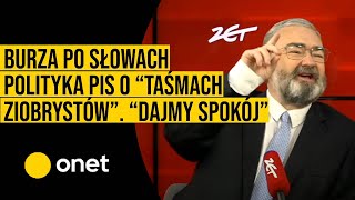 Słowa polityka PiS o “taśmach ziobrystówquot oburzyły pozostałych uczestników programu “Dajmy spokój” [upl. by Noiztneb]