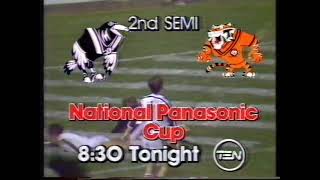 NSWRL National Panasonic Cup SemiFinal Magpies vs Tigers  1985 Australian TV Promo [upl. by Nerok]