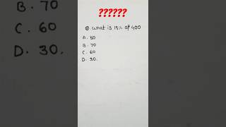 Percentage math ytshorts mathsshorts [upl. by Monson60]