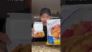 McDonald’s vs Walmart Nuggets🍗 [upl. by Lilia604]