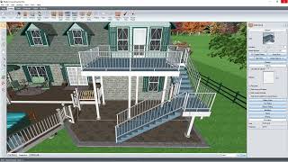 Realtime Landscaping Two Story Deck [upl. by Reagan]