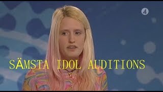 KONSTIGA OCH DÅLIGA IDOL AUDITIONS  RIKTIGT DÅLIGT [upl. by Garlaand313]