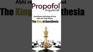 Propofol injection King of anaesthesia [upl. by Herby207]