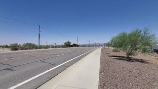 Quartzsite Arizona in the summer [upl. by Aed]