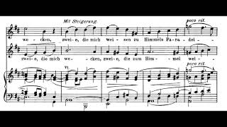 Abendsegen Hänsel und Gretel  E Humperdinck Score Animation [upl. by Yehsa]