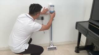 How to Setup and Use the Corvan AntiTangle Cordless Vacuum K9 Pro [upl. by Joli]