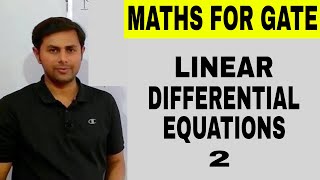 5 Linear differential equations with variable coefficients  Concept and examples [upl. by Armin]