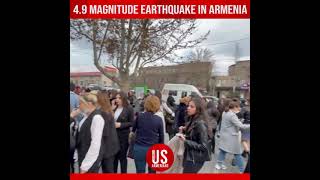 4 9 magnitude earthquake in Armenia [upl. by Naloj]