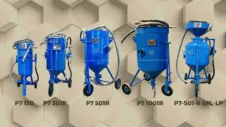 P7 Portable Abrasive Blaster  Blasting Hopper  New Models  nationalenterprisesindia [upl. by Ryder]