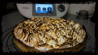 Recette Tarte aux 2 citrons meringuée classique Thermomix [upl. by Orteip]