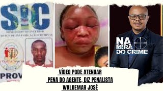 FLORA JOVEM QUE FOI BRUTALMENTE ESPANC4DA PELO AGENTE DO SIC VEM NA INTERNET SE VANGLORIAR POR TER [upl. by Glavin]