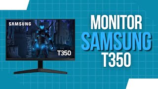 Review Monitor Samsung T350  Melhor monitor 2024 [upl. by Keithley]