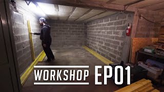 Je refais entièrement mon atelier  Workshop EP01 [upl. by Corry561]