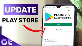 How To Manually Update Google Play Store on Android To Latest Version  Guiding Tech [upl. by Luckin]