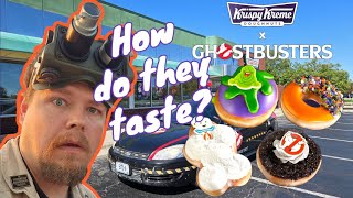 Ghostbusters Donut Collection Review  Lets Make A Run To Krispy Kreme [upl. by Gomer]