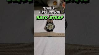 Timex Expedition  Replace leather strap with a nato band [upl. by Marlowe]