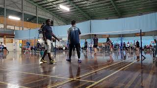 Chibi Titans vs DTBA Bravens MD1  Game 2 of 2  Badminton Veterans 2024 Ballarat [upl. by Harifaz]