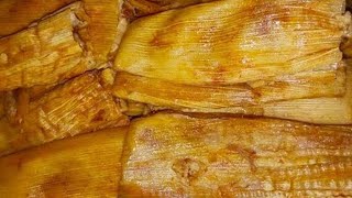 COMO HACER TAMALES DE PUERCO EN SALSA ROJA MUY RICOS [upl. by Samuel]