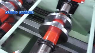 Fully automatic hatshaped keel forming machine WhatsApp：8618630704995 [upl. by Vinnie]