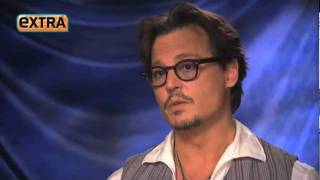 Johnny Depp  Interview  Extra [upl. by Nordin90]