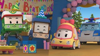 Kita adalah Tiga Bersaudara│Broomstown Teman│Animasi Anak│Robocar POLI TV Bahasa Indonesia [upl. by Presber132]