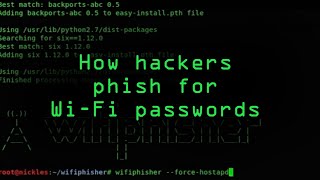 How Hackers Get WiFi Passwords with Wifiphishers Social Engineering Attack [upl. by Woodley]