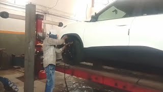 Car under body coating process [upl. by Aerb]