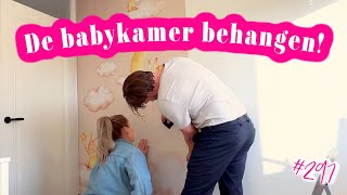 DE BABYKAMER BEHANGEN 🩷👶🏼 MENTAL BREAKDOWN HAAR KORT KNIPPEN amp KRINGLOOP PAREL ✨  WEEKVLOG 297 [upl. by Giffard]