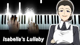 Yakusoku no Neverland Episode 12 Finale OST  Main Theme  quotIsabella’s Lullabyquot Piano [upl. by Deming]