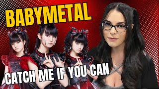 AbiGirls 1st time listen amp reaction to quotCatch me if you canquot by BabyMetal [upl. by Sadella]