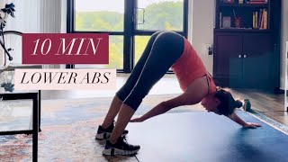 10 MIN LOWER ABS WORKOUT Lower Belly Burn [upl. by Kcirtemed877]