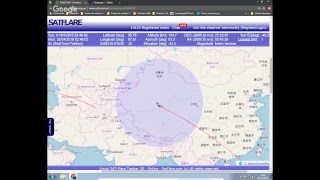 AO VIVO Tiangong1 caindo [upl. by Tneicniv]