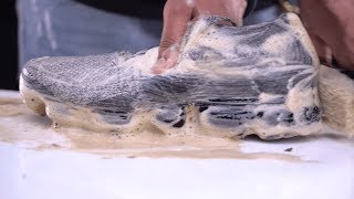 How To Clean shoes amp Protect Nike Air Vapormax Flyknit Cookies and Cream  Crep Protect Cure [upl. by Russel]