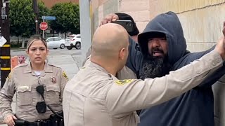 DEPUTIES VIOLATING SGV NEWS FIRST CIVIL RIGHTS1stamendmentaudits filmthepolice [upl. by Ausoj744]