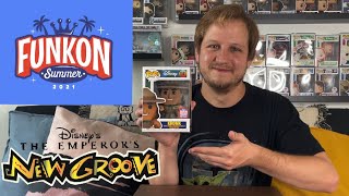 Kronk As Scout Leader Emperor’s New Groove Funkon 2021 Exclusive Funko Pop Unboxing [upl. by Stirling86]