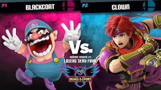 Blackcoat vs Clown  Skövde Smash 2 Ultimate  Losers Semi Finals [upl. by Artima840]