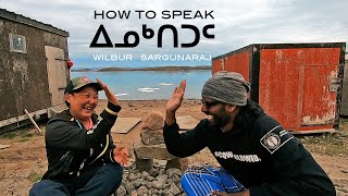 How to speak ᐃᓄᒃᑎᑐᑦ Inuktitut ReconciliACTION in Iqaluit  Wilbur Sargunaraj [upl. by Hennessy216]