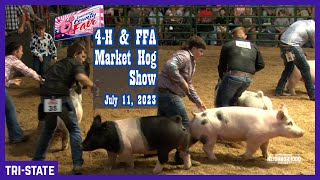 4H amp FFA Market Hog Show 2023 [upl. by Divod]