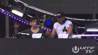 Afrojack ft Martin Garrix  Turn Up The Speakers UMF 2014 [upl. by Nnairb]