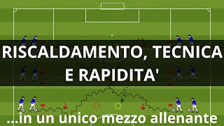 Riscaldamento tecnica e rapidità in un unico esercizio [upl. by Yrailih]