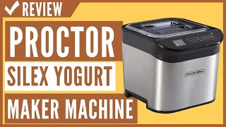 Proctor Silex Regular or Greek Yogurt Maker Machine Review [upl. by Leunamne]