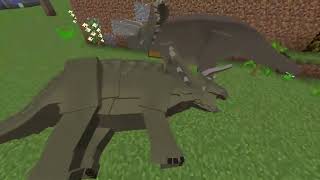 JurassiCraft  Triceratops sounds Updated [upl. by Bullion245]