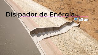 Disipador de energía hidráulica  Istram [upl. by Ahsinam]