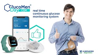 GlucoMen Day CGM 👍 Real time continuous glucose monitoring system  Promo Video [upl. by Dominic]