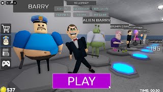 PLAYING As All NEW Barry MORPHS AND USING ALL POWERS  NEW BARRYS PRISON RUN OBBY [upl. by Rexer]