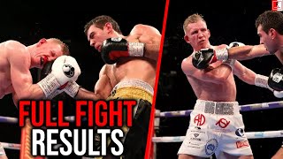 Ted Cheeseman Vs Sergio Garcia Full Fight Results [upl. by Brigid]