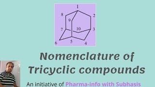 Nomenclature of Tricyclic compounds [upl. by Babby]